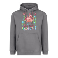 Storm just a kid who loves axolotls Heavyweight Hoodie - MaliasSmallBusiness