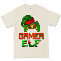 Bone Christmas gamer elf Premium Tee - BarkalooDesign