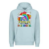 Blue Mist if being gay was a choice i'd be gayer lol Premium Hoodie - LillyAllenDesigns