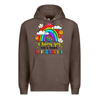Coffee if being gay was a choice i'd be gayer lol Premium Hoodie - LillyAllenDesigns