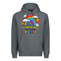Rock if being gay was a choice i'd be gayer lol Premium Hoodie - LillyAllenDesigns
