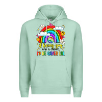Seafoam if being gay was a choice i'd be gayer lol Premium Hoodie - LillyAllenDesigns