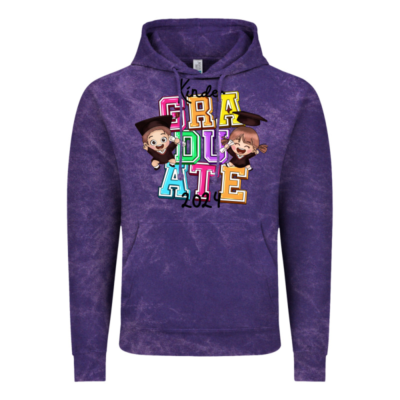Kinder Graduate 2024 Vintage Hoodie by texasbilliewilder | Teevron
