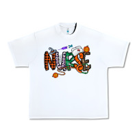 White nurse halloween Urban Heavy Tee - CowhideDigitalArt