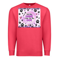 Cardinal hold my drink i gotta pet this dog Premium Sweatshirt - MaliasSmallBusiness