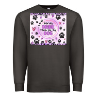 Smoke hold my drink i gotta pet this dog Premium Sweatshirt - MaliasSmallBusiness