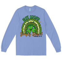 Not Lucky Simply Blessed Rainbow Long Sleeve Tee | Teevron