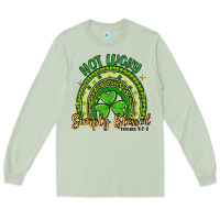 Matcha not lucky simply blessed rainbow Long Sleeve Tee - Artiststas