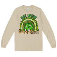 Mushroom not lucky simply blessed rainbow Long Sleeve Tee - Artiststas