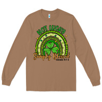Toasted Coconut not lucky simply blessed rainbow Long Sleeve Tee - Artiststas