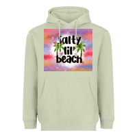 Matcha salty lil' beach Heavyweight Hoodie - MaliasSmallBusiness