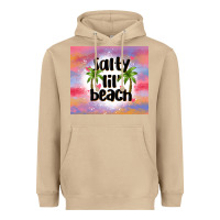 Mushroom salty lil' beach Heavyweight Hoodie - MaliasSmallBusiness