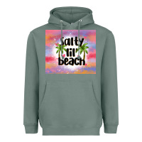 Sage salty lil' beach Heavyweight Hoodie - MaliasSmallBusiness