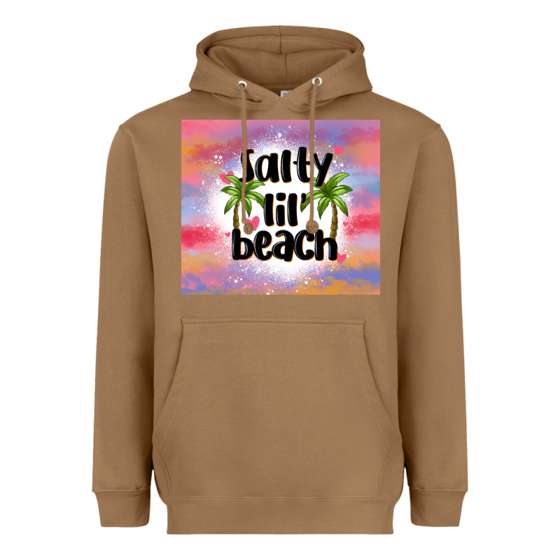 Salty Lil' Beach Heavyweight Hoodie by MaliasSmallBusiness | Teevron