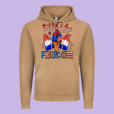 Taster Like Freedom Vintage Hoodie Designed By Zillion Design Studio