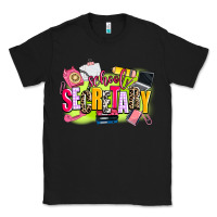 Black school secretary Classic Tee - AdoDesignShop