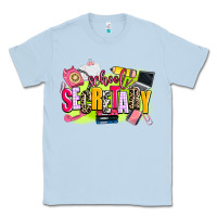 Dusty Blue school secretary Classic Tee - AdoDesignShop