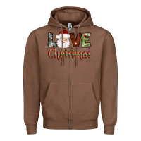 Chestnut love christmas Zipper Hoodie - AdoDesignShop