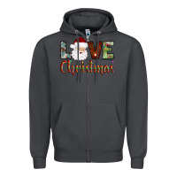 Smoke love christmas Zipper Hoodie - AdoDesignShop
