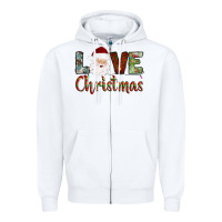 White love christmas Zipper Hoodie - AdoDesignShop
