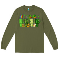 Army Green obsessive cup disorder st patrick s day Long Sleeve Tee - Artiststas