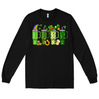 Black obsessive cup disorder st patrick s day Long Sleeve Tee - Artiststas
