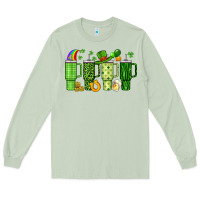 Matcha obsessive cup disorder st patrick s day Long Sleeve Tee - Artiststas
