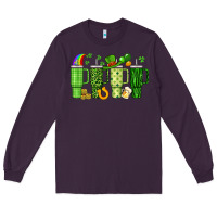 Plum obsessive cup disorder st patrick s day Long Sleeve Tee - Artiststas