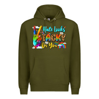 Army Green hate looks tacky on you Premium Hoodie - LillyAllenDesigns