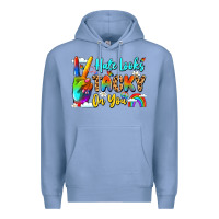 Colony Blue hate looks tacky on you Premium Hoodie - LillyAllenDesigns