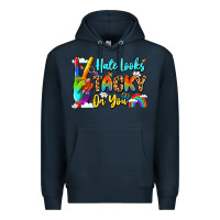 Navy hate looks tacky on you Premium Hoodie - LillyAllenDesigns