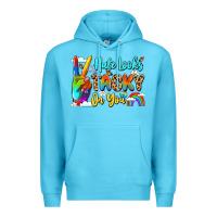 Ocean Blue hate looks tacky on you Premium Hoodie - LillyAllenDesigns