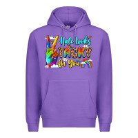 Purple hate looks tacky on you Premium Hoodie - LillyAllenDesigns