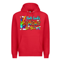 Red hate looks tacky on you Premium Hoodie - LillyAllenDesigns