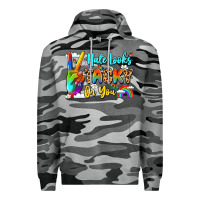 Slate Camo hate looks tacky on you Premium Hoodie - LillyAllenDesigns