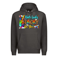 Smoke hate looks tacky on you Premium Hoodie - LillyAllenDesigns