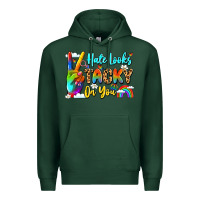 Sports Green hate looks tacky on you Premium Hoodie - LillyAllenDesigns
