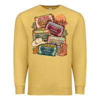 Antique Gold country cassette tapes Premium Sweatshirt - MaliasSmallBusiness
