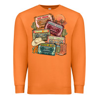 Carrot country cassette tapes Premium Sweatshirt - MaliasSmallBusiness