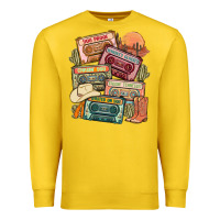 Lemon country cassette tapes Premium Sweatshirt - MaliasSmallBusiness