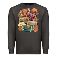 Smoke country cassette tapes Premium Sweatshirt - MaliasSmallBusiness