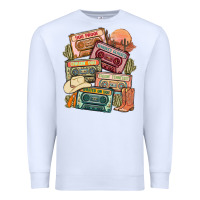 White country cassette tapes Premium Sweatshirt - MaliasSmallBusiness