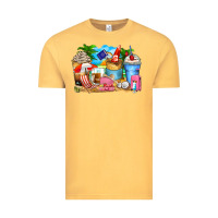 Vintage Mustard travel coffee cups Vintage Tee - Zillion Design Studio