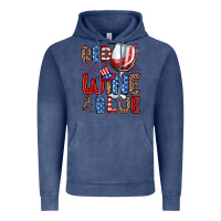 Vintage Denim red wine and blue Vintage Hoodie - Zillion Design Studio