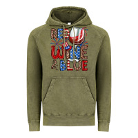 Vintage Olive red wine and blue Vintage Hoodie - Zillion Design Studio