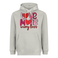 Moon Dust love more worry less Heavyweight Hoodie - MaliasSmallBusiness