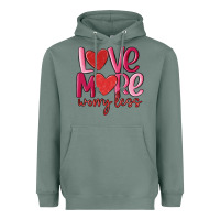 Sage love more worry less Heavyweight Hoodie - MaliasSmallBusiness