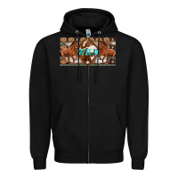 Black aztec horses and wild with cowhide license plate template Zipper Hoodie - Artiststas