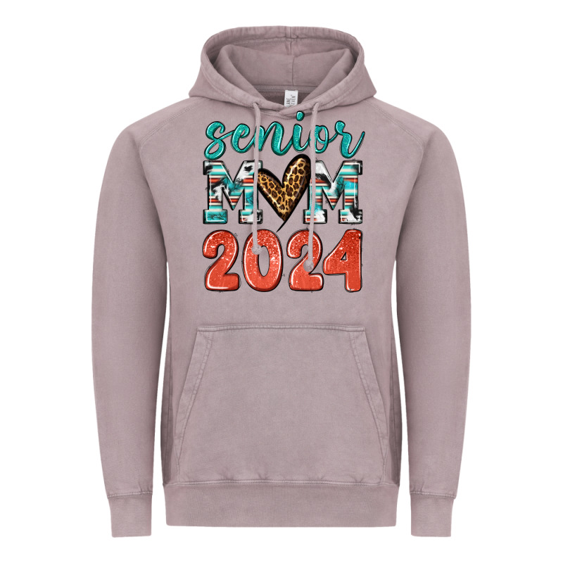 Senior Mom 2024 Tbw Vintage Hoodie by texasbilliewilder | Teevron