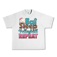 Lunar Rock eat sleep volleyball repeat Urban Heavy Tee - HRA Design Shop